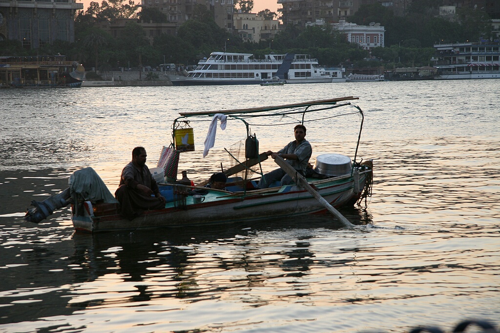 Fishermen on the Nile